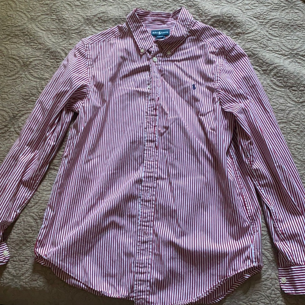 Polo Ralph Lauren Striped long sleeve button up.